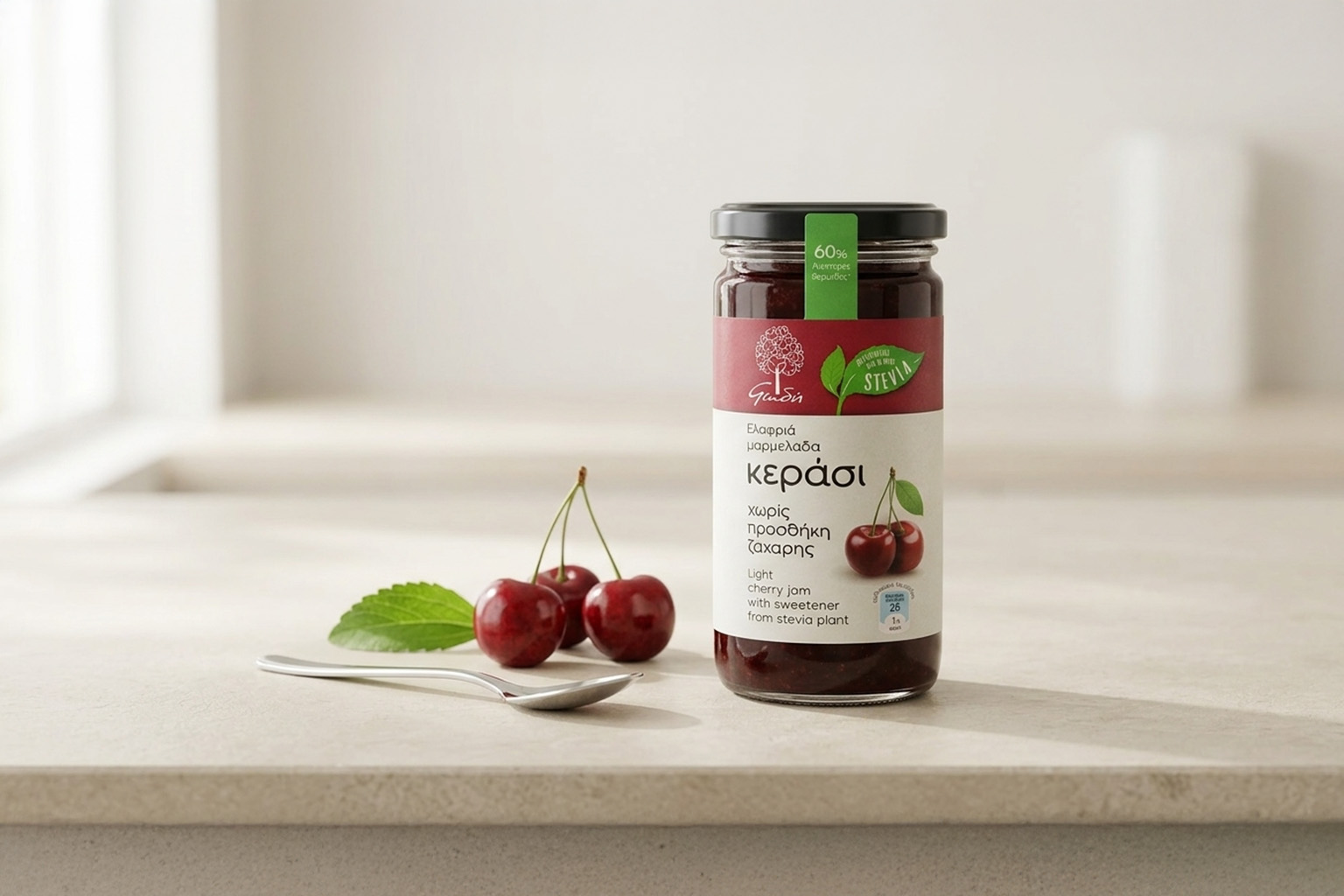 Μαρμελάδες με Stevia ΓΕΩΔΗ